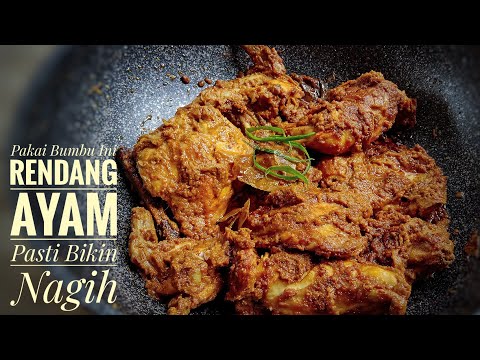 Resep Rendang Ayam Santan Kara