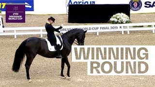 Isabell werth did it again: for the 3rd time in a row and fifth total,
german rider became dressage world cup champion! at finals of ...