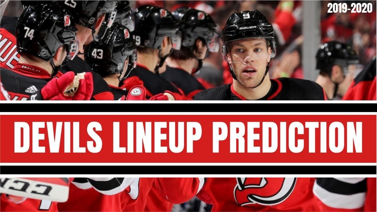 new jersey devils lineup