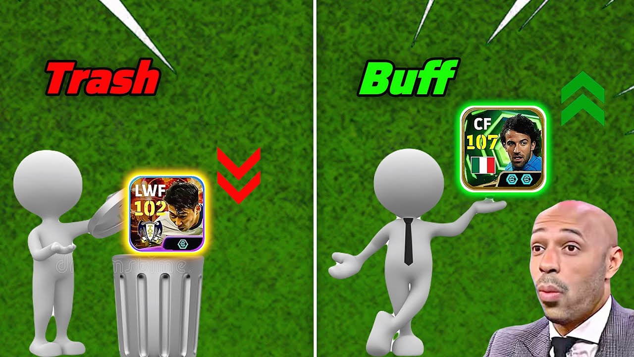 WHY KONAMI TRASH 🚮 OUR BEST [BLITZ CURLER] SON AND BUFF NEW DEL PIERO SO MUCH… 🤷