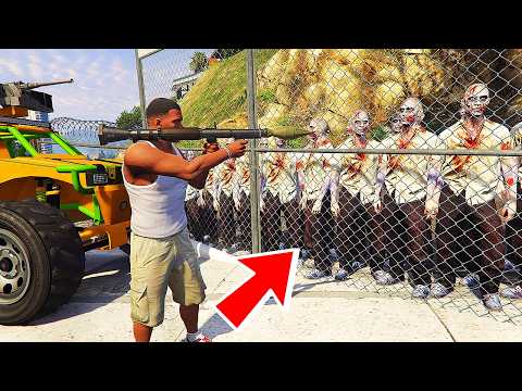 Franklin Become Zombie Hunter and Protect The Millionaire's in GTA 5 | SHINCHAN and CHOP