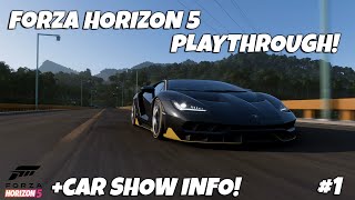 Forza Horizon 5 Car shows are back