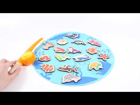 Магнітна гра Top Bright Риболовля в відрі, відео 1