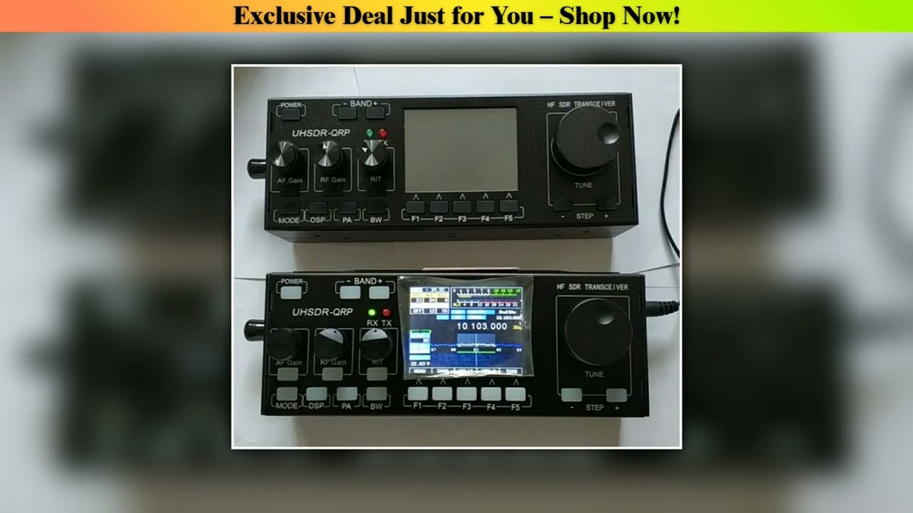 Mchf V0 6 — Best Price (2025): MCHF V0.6.3 HF SDR Transceiver QRP Transceiver Amateur Ham