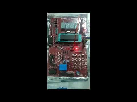 PWM LED Blink using ATmega16