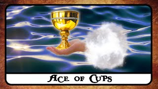 Ace of Cups Tarot Card Explained ☆ Meaning, Reversed, Secrets, History ☆