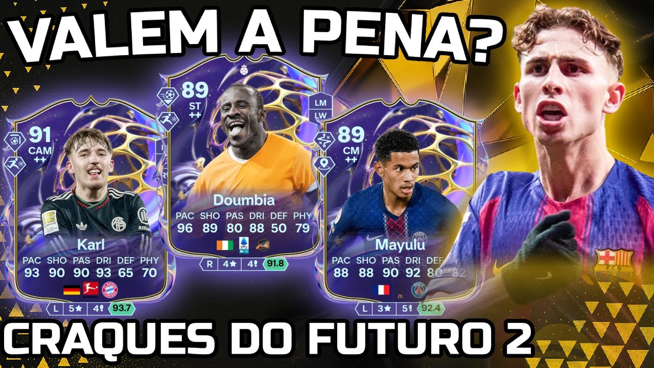 EA FC 26 - Doumbia e Mayulu DME Valem a Pena? Time 2 do Future Stars no Ultimate Team