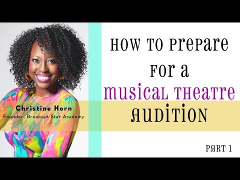 Come prepararsi per un provino teatro musicale [Parte 1]