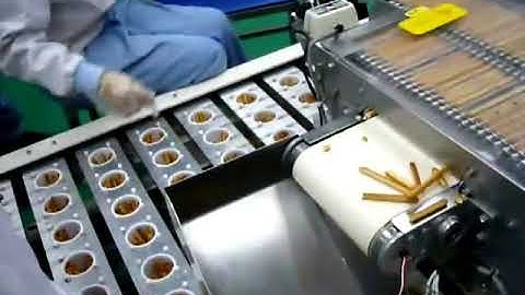 Dip Cup Chocolate with Finger bread sticks Auto loading Device