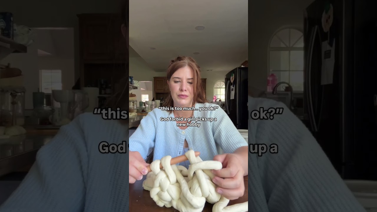 wdym crocheting my sourdough into a giant granny square is ‘too much’?