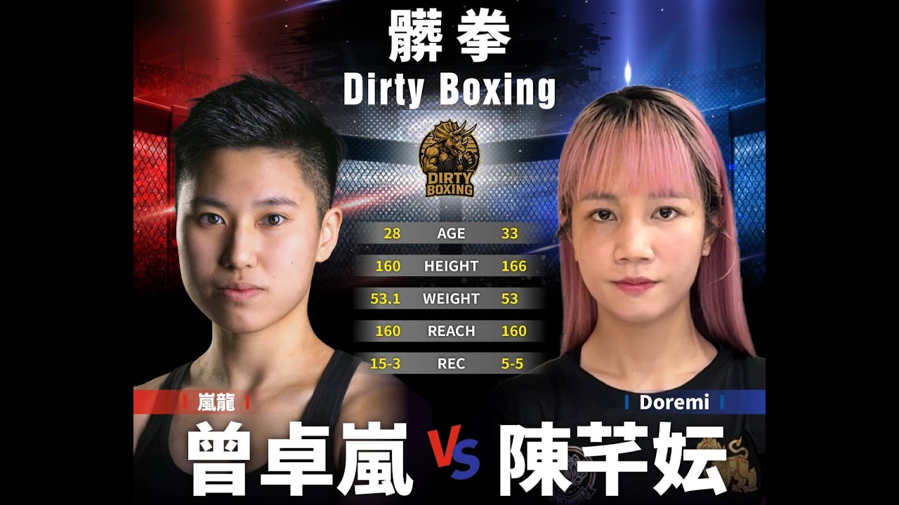 WOTD-ETD 14] 主賽6 - 髒拳Dirty Boxing 曾卓嵐VS 陳芊妘- YouTube