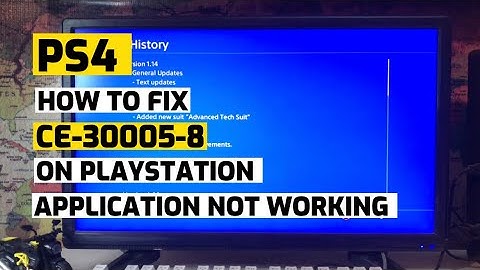 Hoe de Ce-30005-8-fout op te lossen: PS4-applicatie werkt niet Nieuw