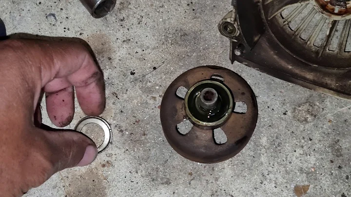 Stihl clutch bearing maintence