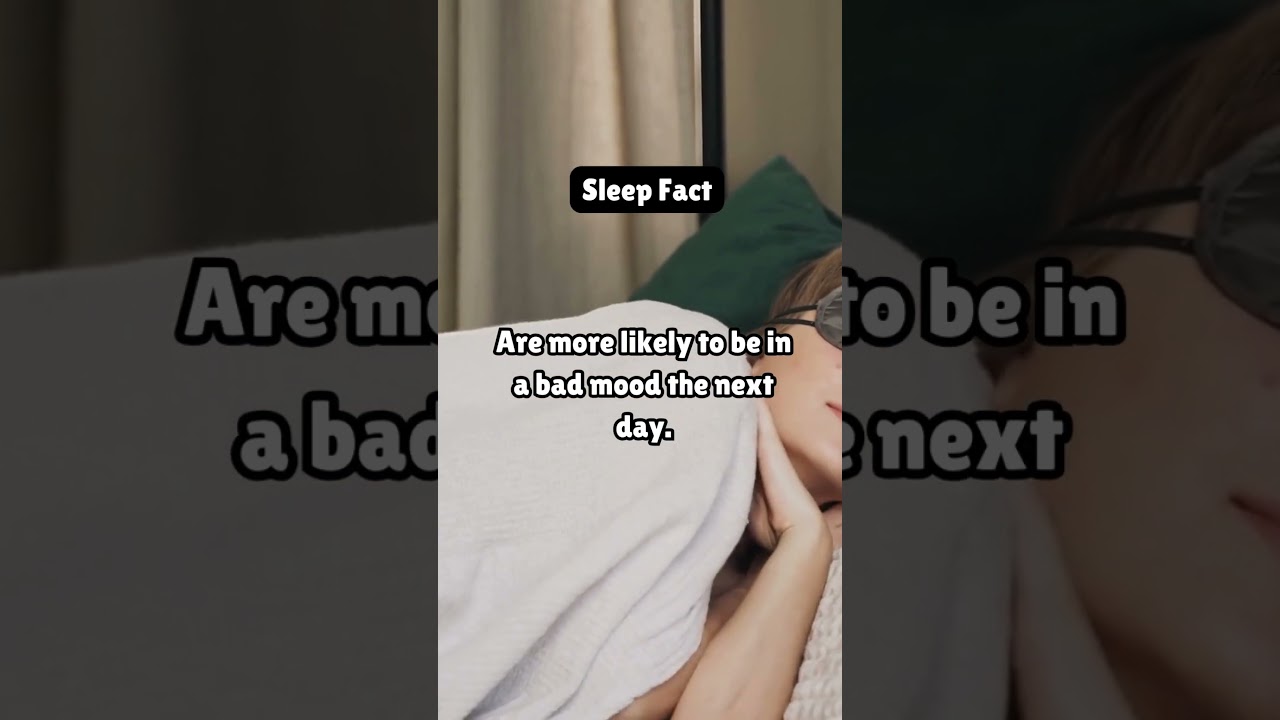 "6 Hours of Sleep = Bad Mood? 😴💢 Here's Why!"