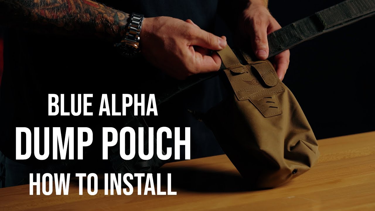 How to Install the Blue Alpha Dump Pouch