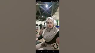 naura amor96 - LIVE TIKTOK LAGI GYM GEDE BANGET💦🍑