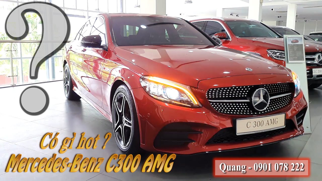 Mua bán xe Mercedes Benz CClass C300 AMG AT 2019 Màu Đỏ  XC00030161