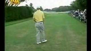 David Duval 14th tee 3 wood shot 1997 Doral