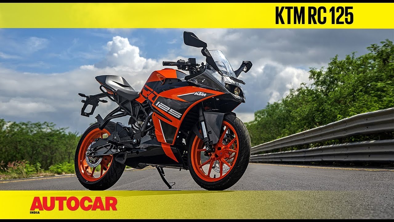 KTM RC 125 BS6 New Color Walkaround Review BikesDinos  YouTube