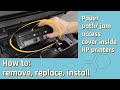 HP Paper Jam Access Cover - How To Replace