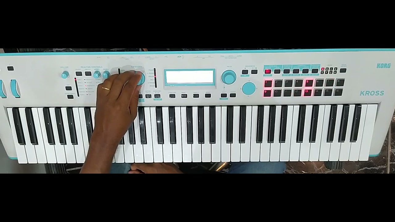 Configurar Korg Kross2 (Favoritos) - YouTube