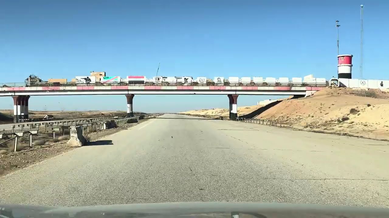 الطريق الدولي بغداد عمان بيروت دمشق