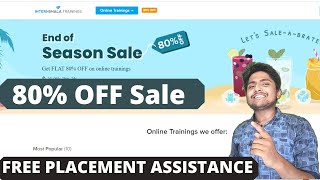 Learn Programming Trainings from INTERNSHALA | END OF SEASON SALE 80% off on Internshala trainings