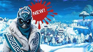 Ninja *NEW* SNOWFOOT SKIN Gameplay - Fortnite Battle Royale
