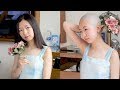 Chinese actress shave head 女優の卵がドラマの役作りの為にスキンヘッドにしました。
