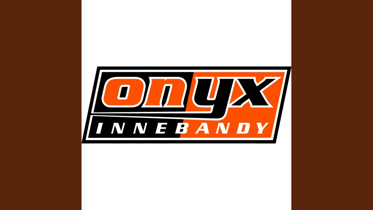Onyx orange och svart