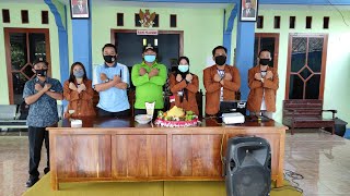 Perpisahan KKN Unikama 2020 di Desa Tumpakrejo
