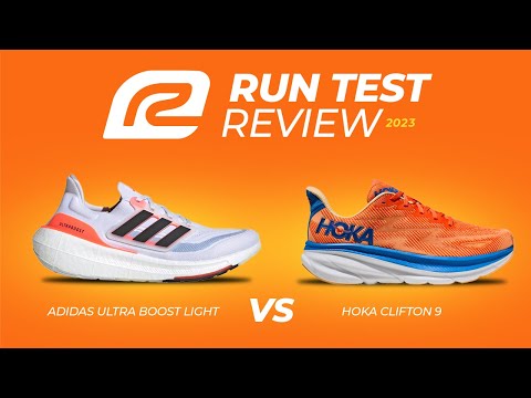 SHOE BATTLE | 2023 Adidas Ultra Boost Light vs HOKA Clifton 9 | Daily  Trainer Duel - YouTube