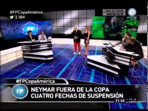 Debate Neymar fuera de la copa - 20-06-15