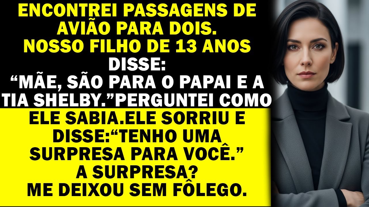 As passagens de primeira classe não eram para mim — meu filho viu tudo e apenas sorriu
