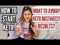 HOW TO START KETO! Top 10 Tips for Ketogenic Diet | What to Avoid? Keto Meal Prep? Results?