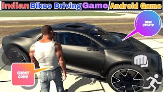Indian bikes driving game/New update😲/ Bugatti New ew Car/Cheat code/Android game 3D graphics screenshot 5