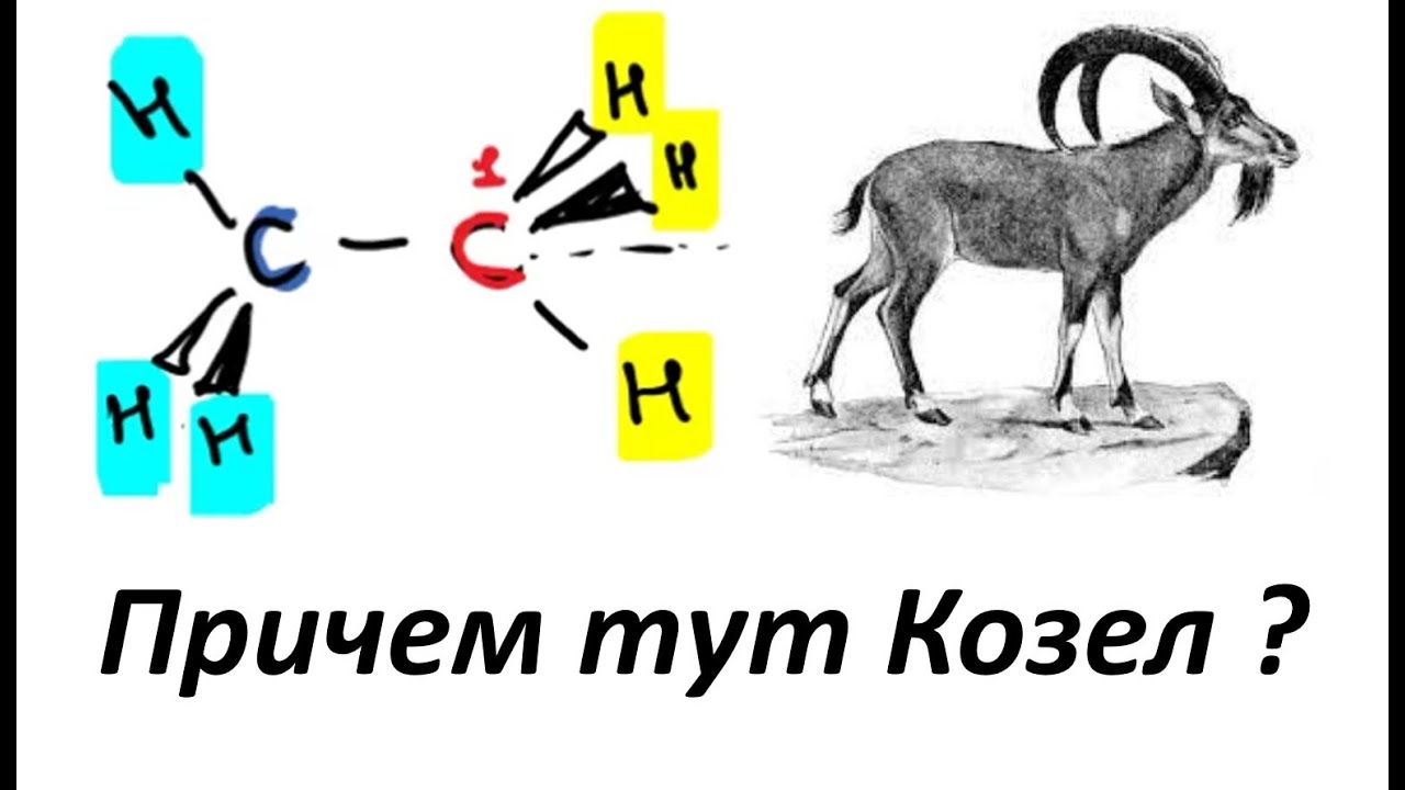 Что такое Кресло и Козлы, необычный язык органической химии