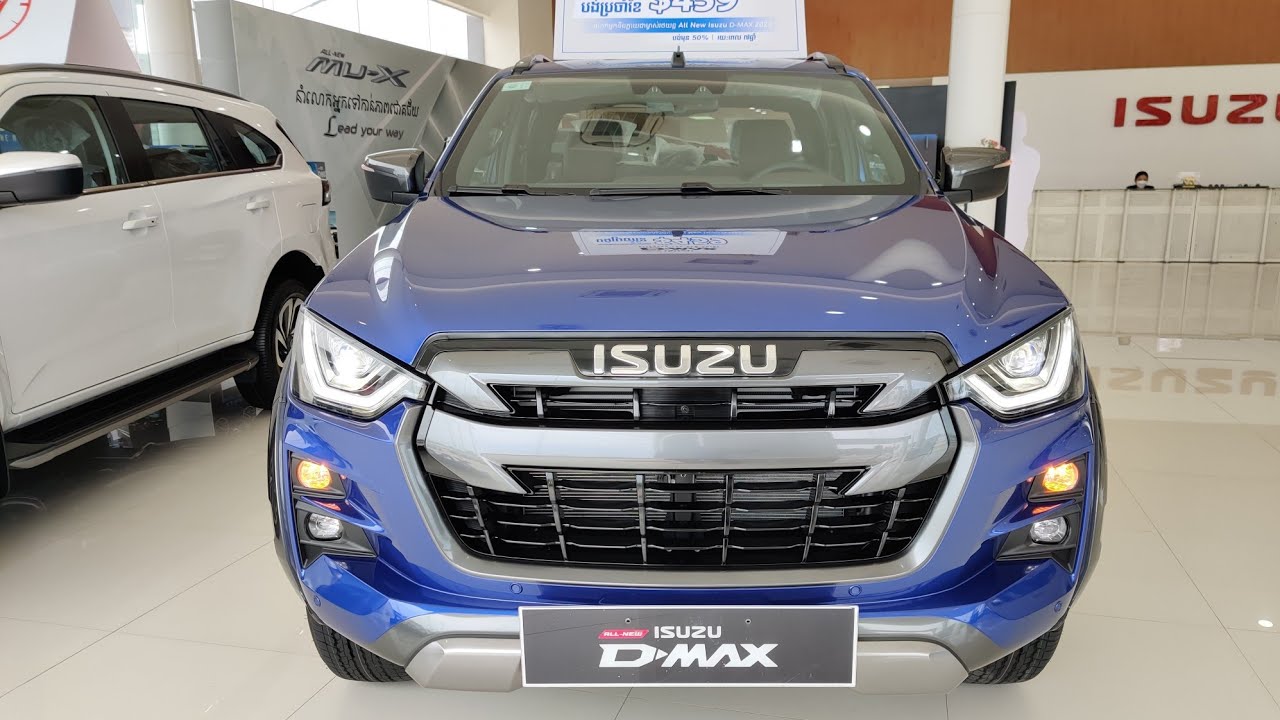 2023 ISUZU D-MAX 3.0L Sapphire Blue Mica Color (V-Cross 4x4) |Exterior ...