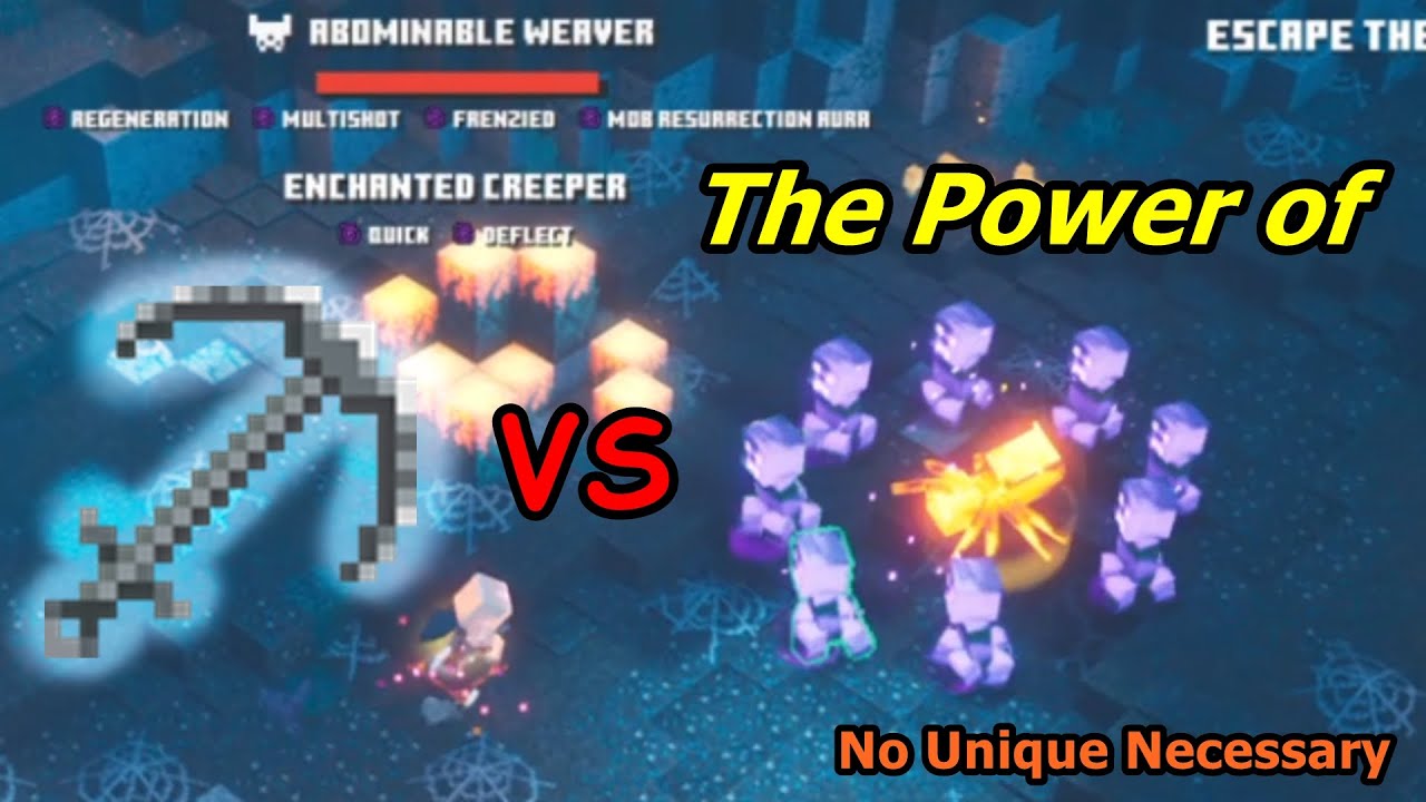 Weaver Beware, the Anchor is Here! | Apocalypse+25 Ancient Hunt   - Minecraft Dungeons