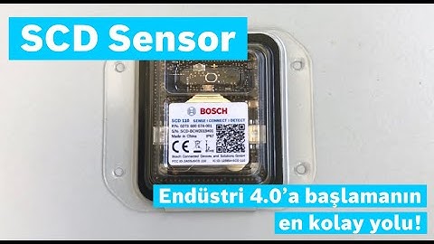 [Tutorial] SCD Sensör Kurulumu ve Aktivasyonu
