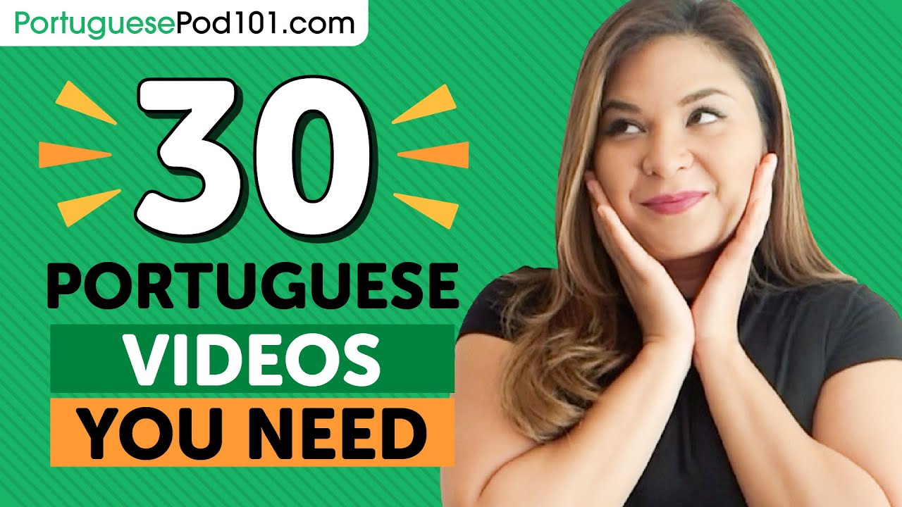 Learn Portuguese 30 Beginner Portuguese Videos You Must Watch YouTube