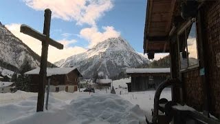 La place du village : Vallorcine