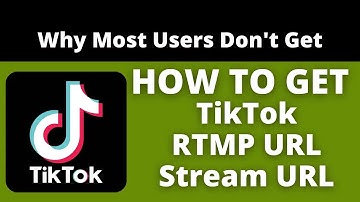 How To Find Your TikTok Stream Key 2022 TikTok OBS Tutorial How To Get TikTok RTMP Url & Stream Key