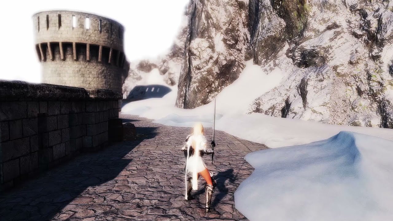 Skyrim Vindictus Combat Fiona Moveset For ADXP