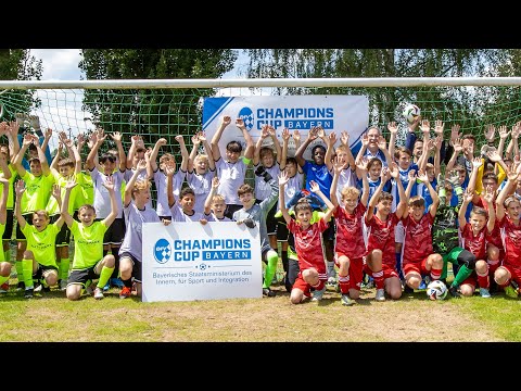 „Champions Cup Bayern“: Herrmann und Kern eröffnen Turnierserie für 15.000 Kinder