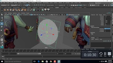 maya 2018 character modeling tutorial Part2