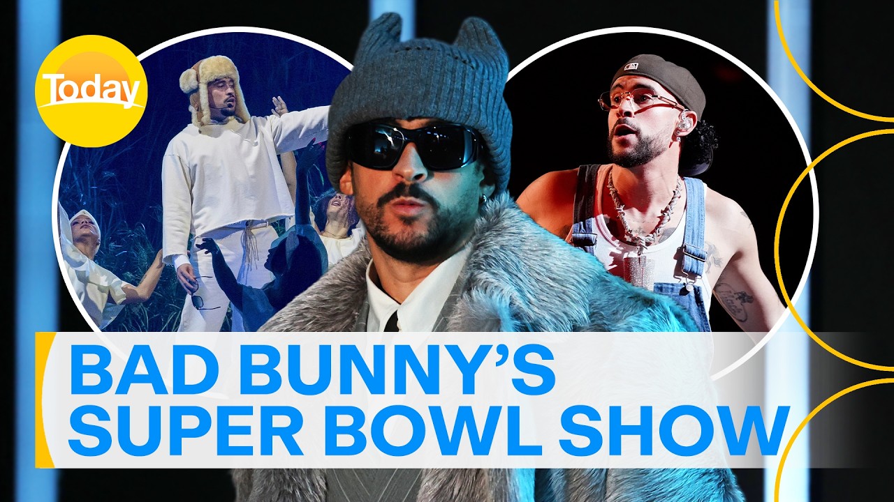 Bad Bunny is set to take the stage in the Super Bowl halftime show | Today Show Australia