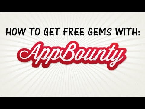 How to get FREE GEMS with: Appbounty