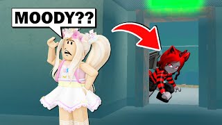 She HID In The EXIT In Flee The Facility! (Roblox)