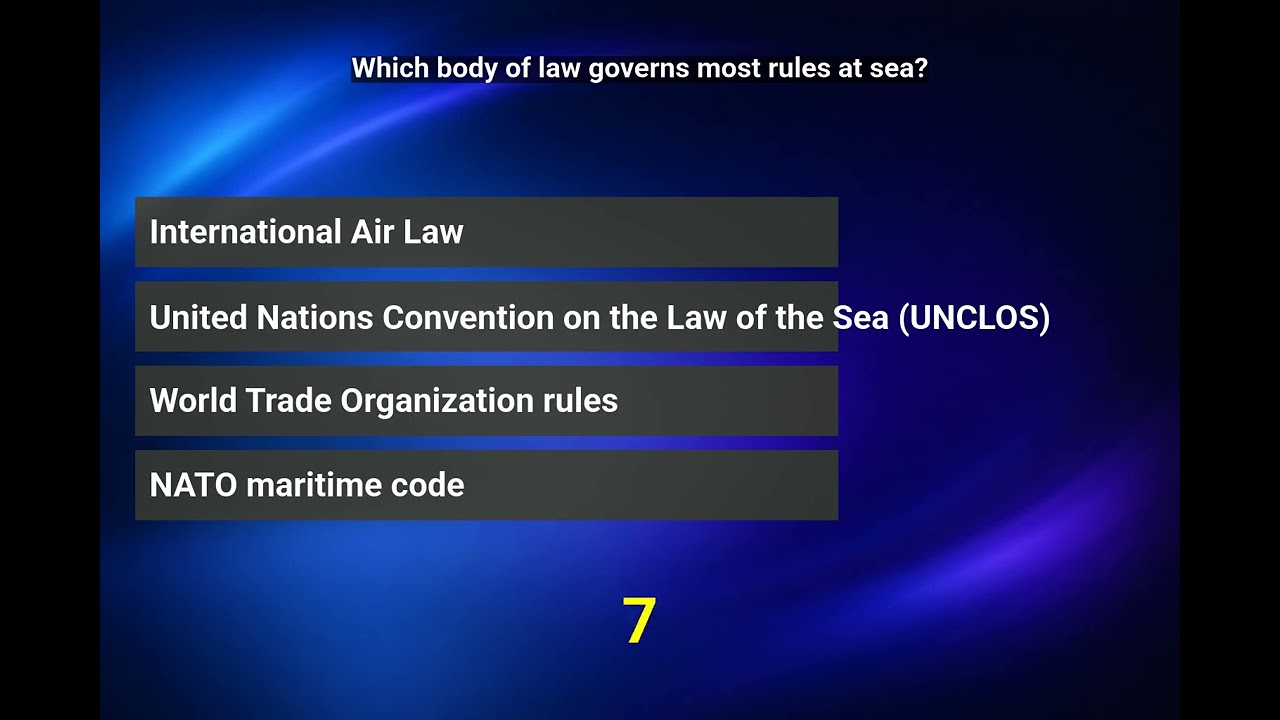 Oil, Sanctions, and Seized Ships: How Countries Fight at Sea | Party Quiz Lounge